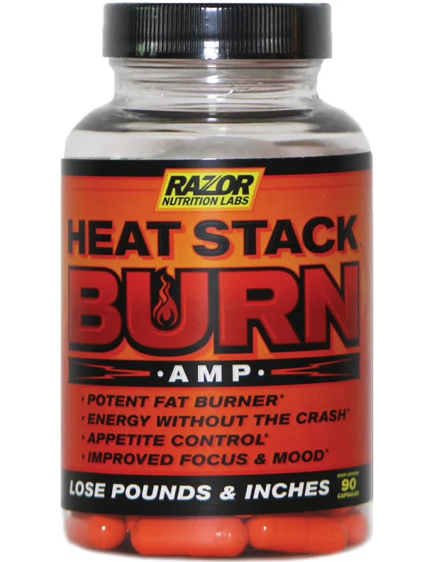 Razor Nutrition Heat Stack Natural Fat Burning Weight Loss System - Image 3